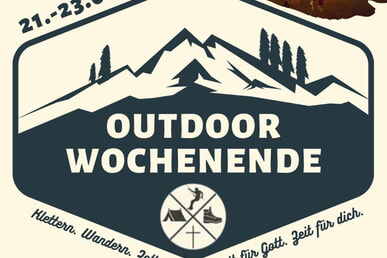 Save the Date Outdoor Wochenene vom 21.-23.08.2026