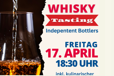 Whisky Tasting am 17. April 