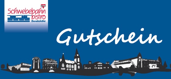 Gutschein Schwebebahn Winter